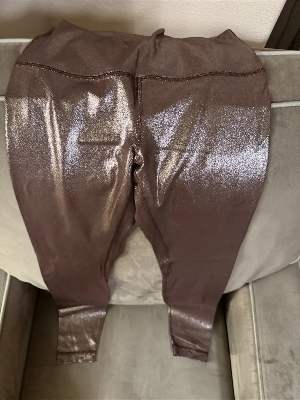 lululemon athletica Shimmery Chocolate Brown Leggings